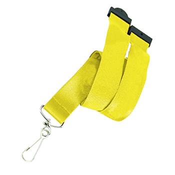 5/8 inch Woven Lanyards w/ Safety Breakaway