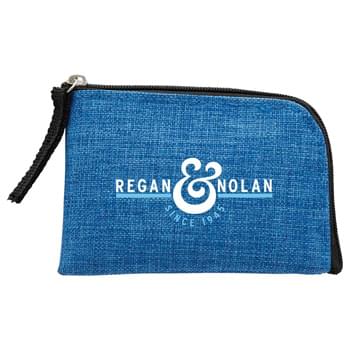 RFID Blocker Card Pouch - This zippered card pouch is great for storing cash, credit cards, or other small accessories.  It  would block RFID signals and protect valuable information stored on RFID chips from  unauthorized scans or unwanted readers.