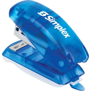 Mini Stapler - Includes staple remover. Staple storage compartment and matching color staples.