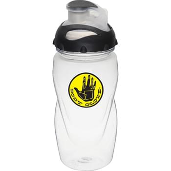 Gobi 17-oz. Sports Bottle - Single-wall construction.  Twist-on lid with flip-top drink opening.