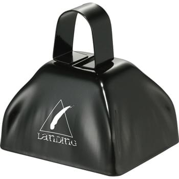 Ring-A-Ling Cowbell - Make some noise with your next promotion with our metallic cowbell.