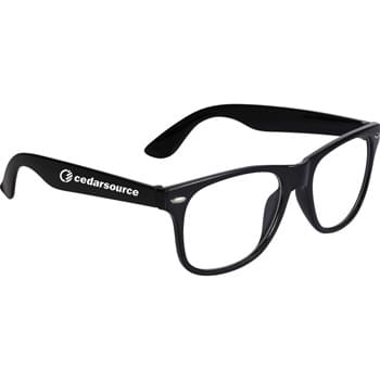 The Sun Ray Fashion Glasses - CLOSEOUT! Please call to confirm inventory available prior to placing your order!<br />Classic folding eyewear with UV 400 protective clear lenses.