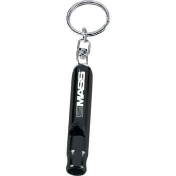 Metal Whistle / Key Ring - Metal split key ring.