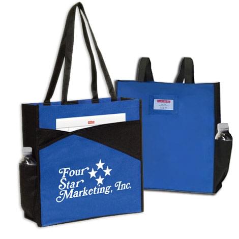Recyclable Pocket Identity Tote Bags - CUSTOM